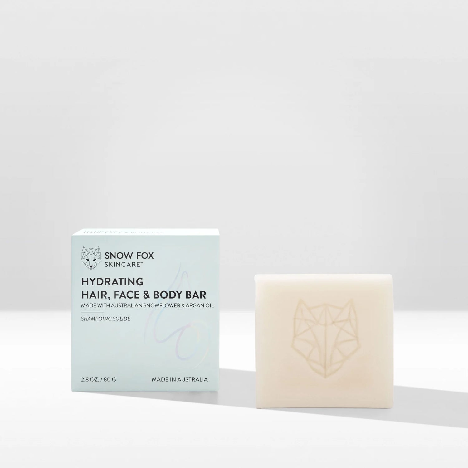 Snow Fox Skincare Hydrating Hair, Face & Body Bar