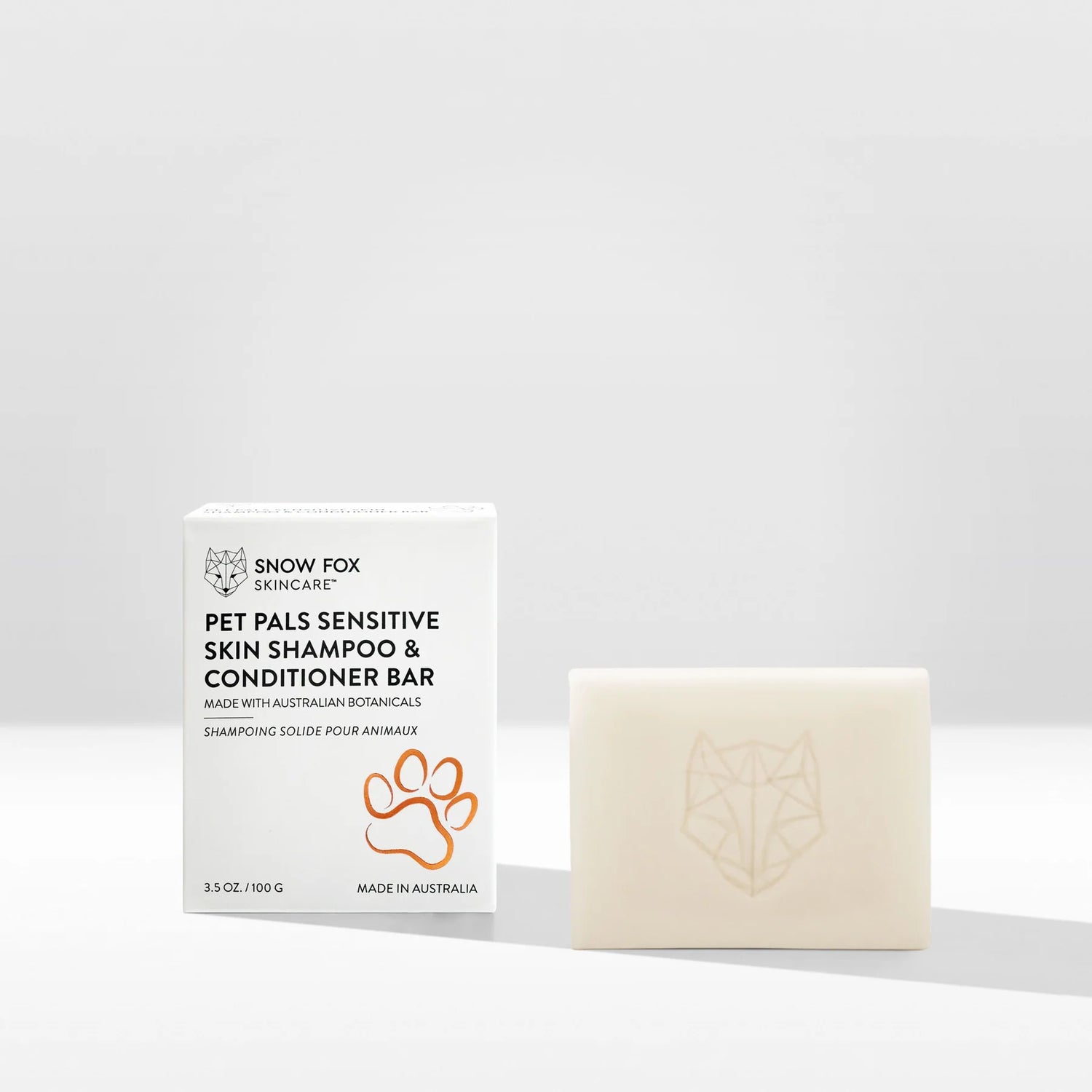 Snow Fox Skincare Pet Pals Sensitive Skin Shampoo & Conditioner Bar